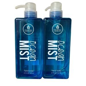 Panrosa Premier Ocean Mist Hand Soap 21oz Lot of 2 Moisturizing Fresh Scent